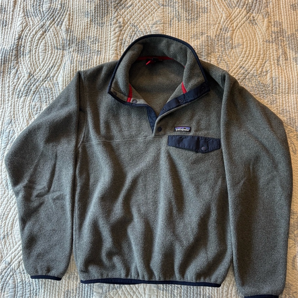Patagonia Synchilla Gray Fleece Jacket